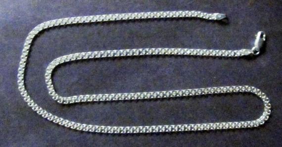 плетение бисмарк серебро 
