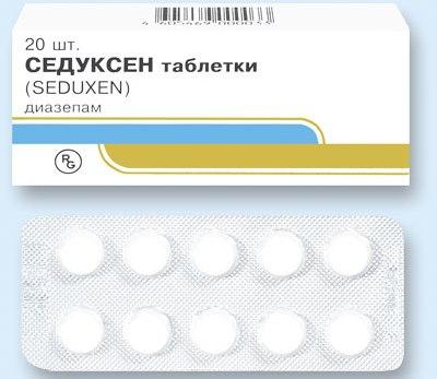 седуксен инструкция по применению