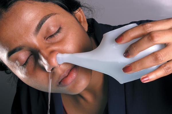 Как правильно промывать нос