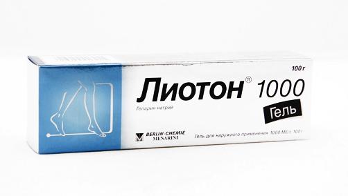 гель лиотон
