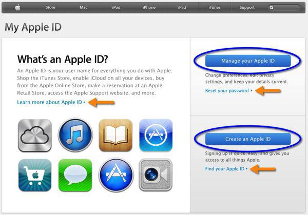 Как получить Apple ID?