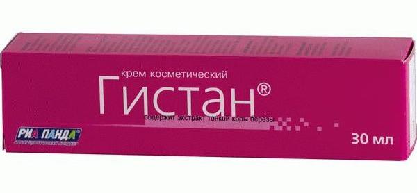 гистан крем инструкция