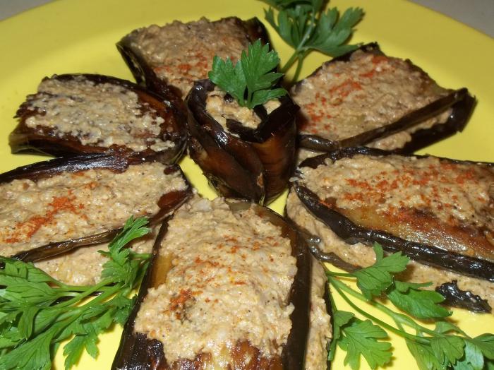 рецепт баклажаны с чесноком