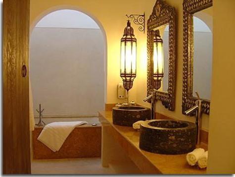 ванная в марокканском стиле