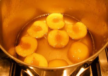 варенье из персиков пятиминутка рецепты 