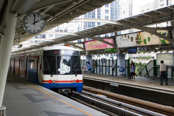 метро бангкока с достопримечательностями