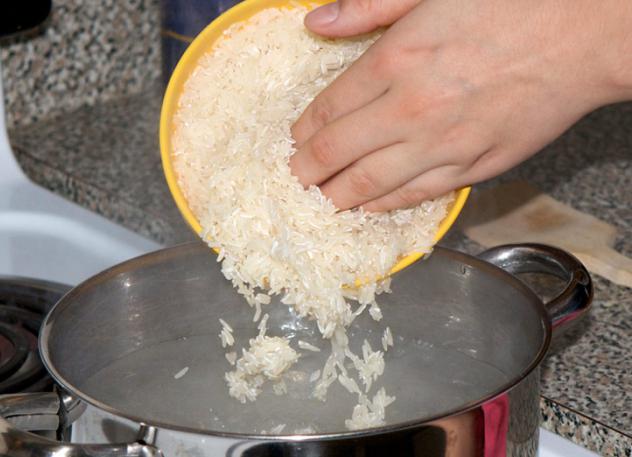 как отварить рис на гарнир 
