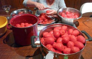 приготовить помидоры в собственном соку