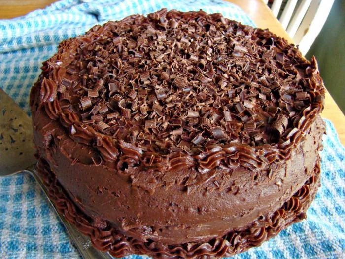 торт брауни шоколадный