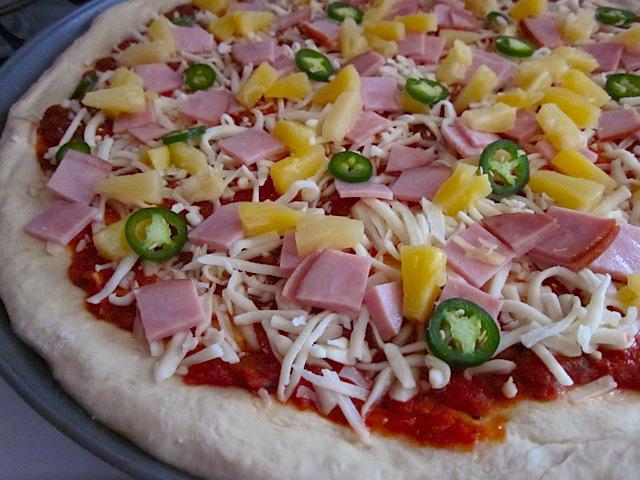пицца гавайская с ананасами рецепт 