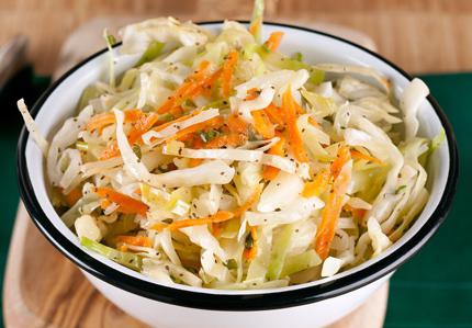 салат из капусты с уксусом