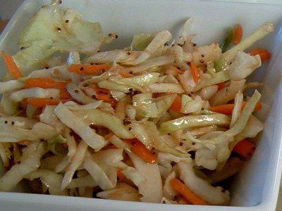 капуста свежая салат с уксусом
