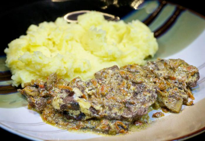 печень жареная куриная 