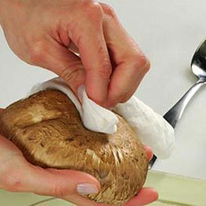 как правильно чистить грибы