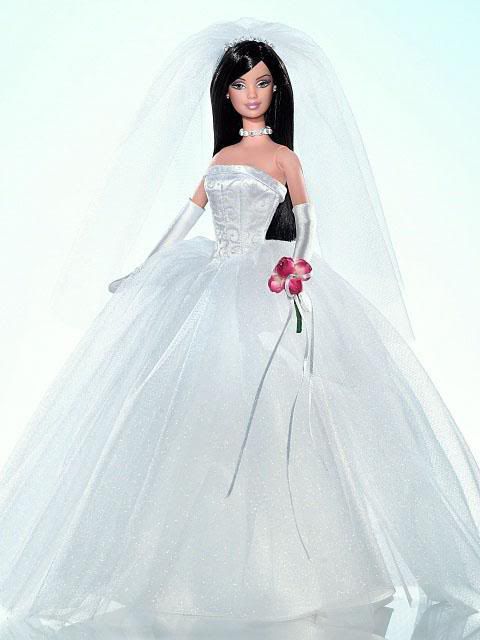 как сшить кукле свадебное платье
