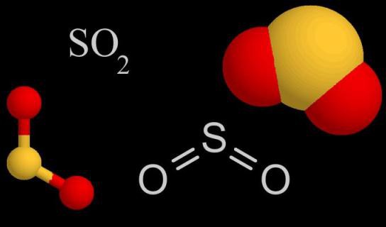 формула сернистого газа