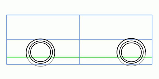 как легко нарисовать машину 