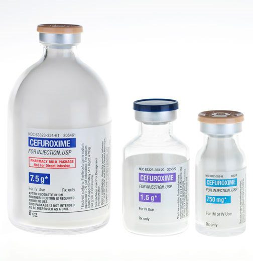 Cefuroxime    -  7