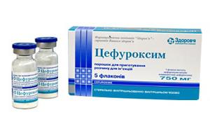 цефуроксим инструкция по применению