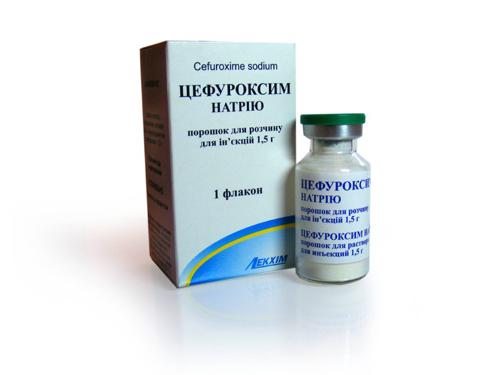 Cefuroxime    -  2