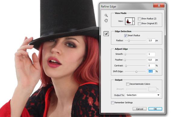 как вырезать в фотошопе cs6