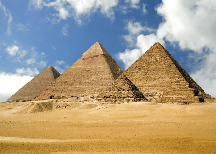 пирамиды в гизе