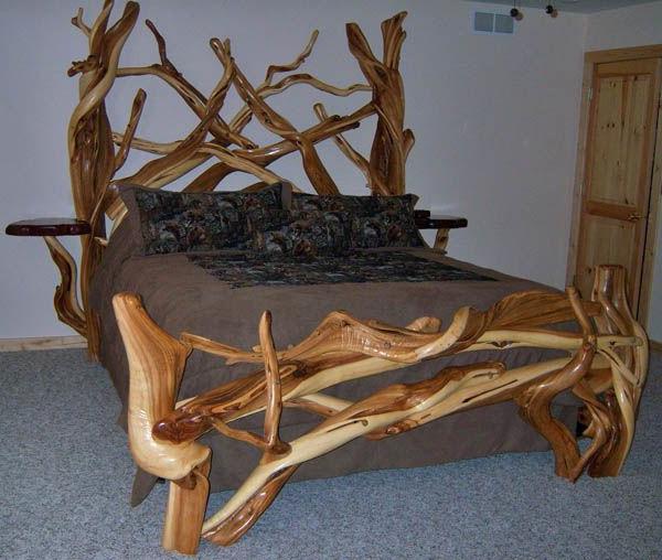 деревянная кровать своими руками 