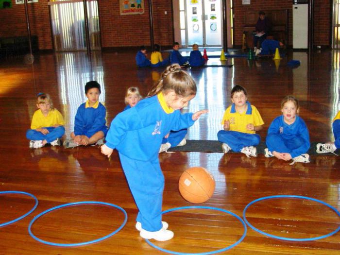 занятия физкультурой в детском саду 