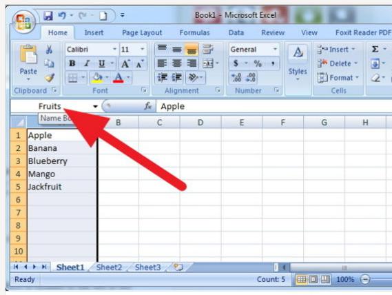 выпадающий список в excel
