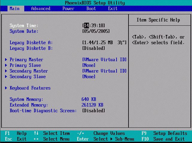 windows bios