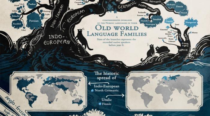 языковые группы народов