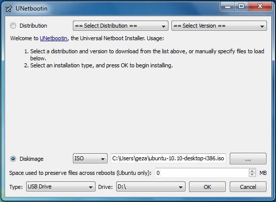 установить ubuntu с флешки