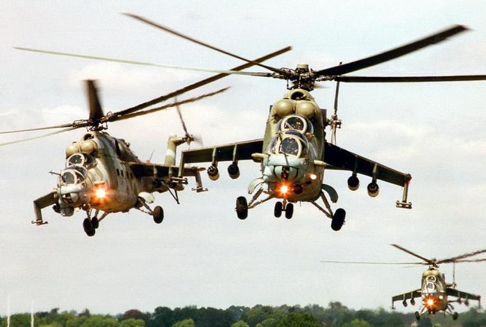 боевые вертолеты россии