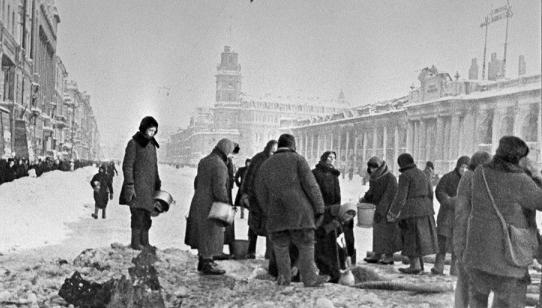блокада ленинграда фото