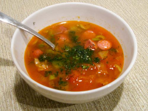 Рецепт супа солянка сборная