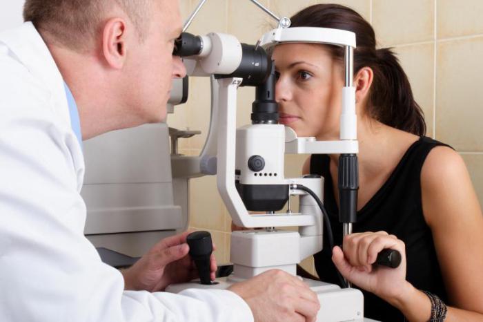 Расценки на услуги офтальмолога