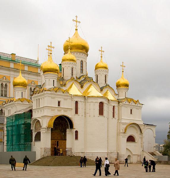 Благовещенский собор московского кремля