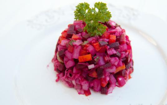 винегрет с селедкой калорийность