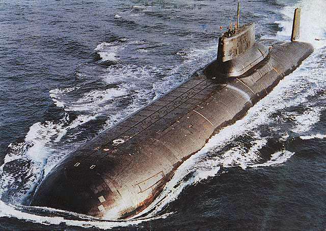самые большие подводные лодки россии