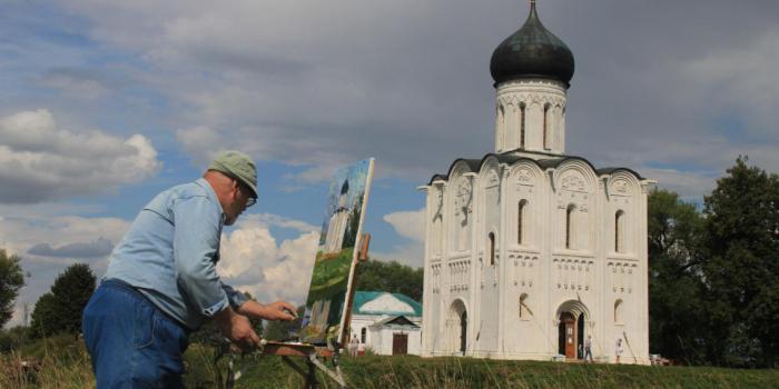 картина церковь покрова на нерли