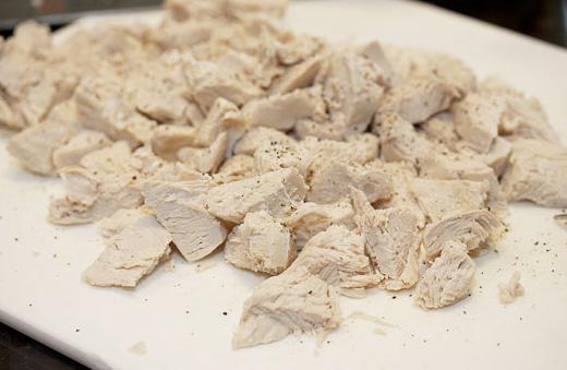 салат с вареной курицей рецепт
