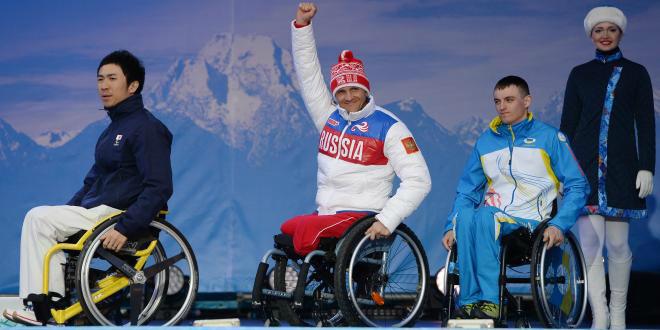 Чемпионы паралимпийских игр