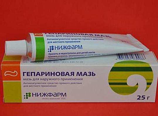 гепариновая мазь отзывы