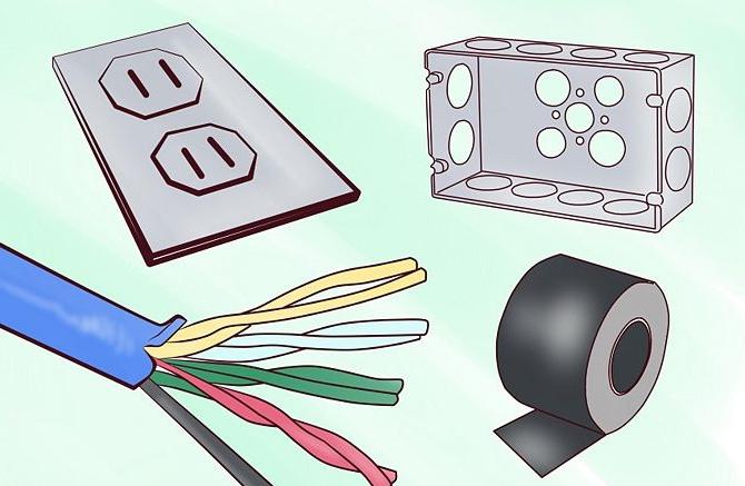 проводка в доме своими руками схема подключения