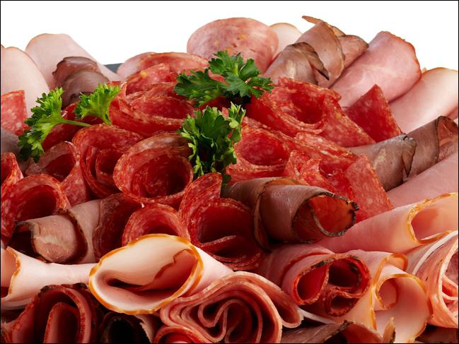 мясная нарезка фото