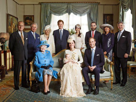 Королевская семья великобритании фото