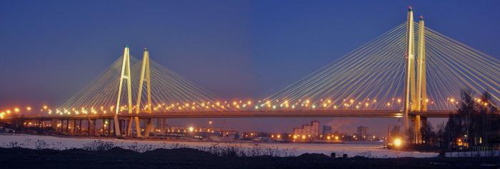 Вантовый мост. Санкт-Петербург