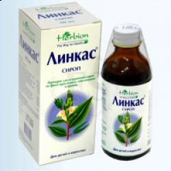 сироп от кашля линкас