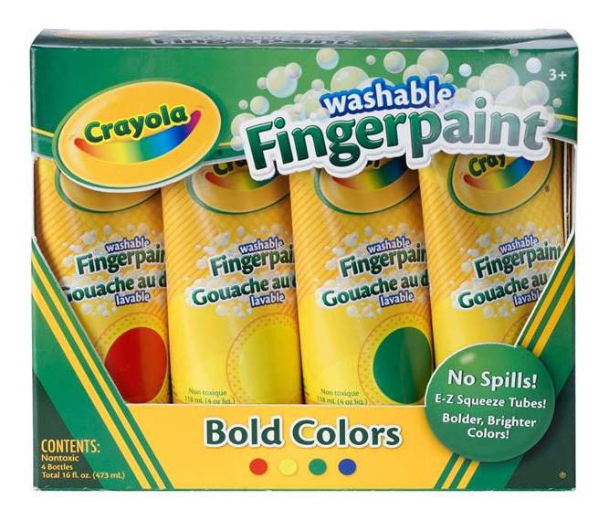 пальчиковые краски для детей 