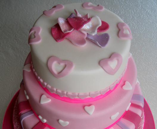 торт из мастики на день рождения девочке 